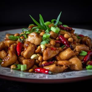 Thai Dishes at Jade House Chinese takeaway in Aylesbury